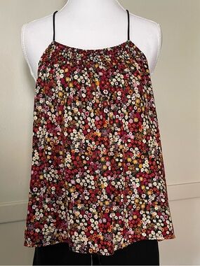 No Boundaries Floral Blouse in Black, Pink & Yellow